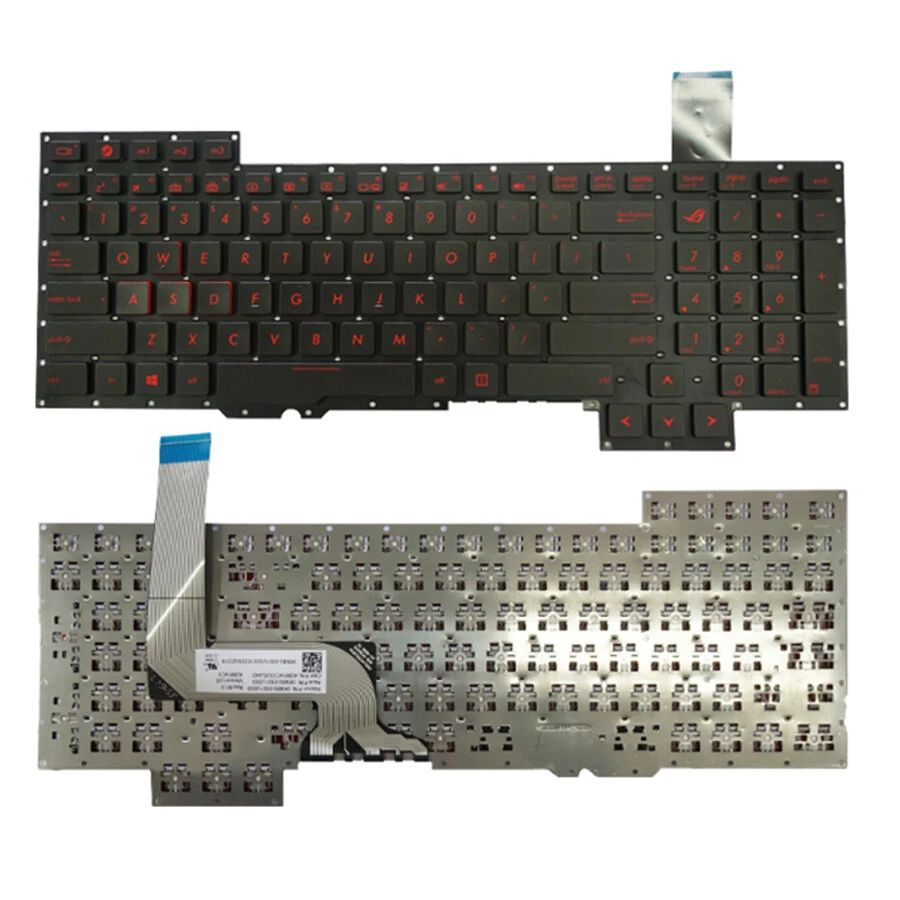 Teclado original nuevo para portátil ASUS G751J G751JL G751JM G751JT G751JY de EE. UU. Foto 1 de 1