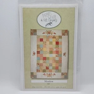 Acorn Quilt & Gift Company #207 Wiese Applikation Schoß Quilt Muster 52" x 70" - Bild 1 von 3