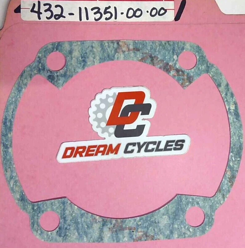 Nuevo de Lote Antiguo Original 1974-1975 YAMAHA YZ 360 JUNTA BASE OEM 432-11351-00 NUEVO AHRMA MX Foto 1 de 1