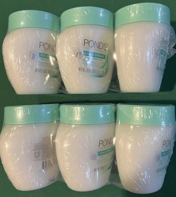 (Juego de 6) Crema fría Pond's, limpiador, desmaquillante 3,5 oz cada uno Foto 1 de 4