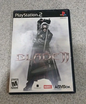 Ps2 Blade 2 II Sony PlayStation 2 Wesley Snipes Vampires Action Game  - Image 1 of 4