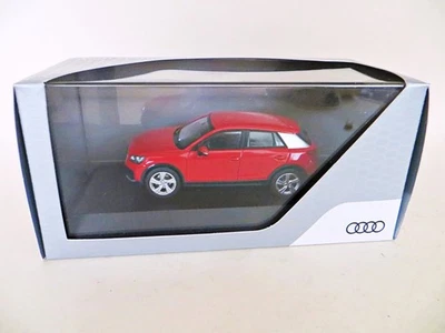 MINICHAMPS AUDI COLLECTION 'AUDI Q2 - TANGO RED' 1:43. MIB/BOXED. DEALER EDITION - Image 1 of 4