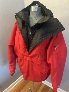 Roffe Challenge Summit Red Ski Vintage 90s Pullover Jacket Mens Large Made USA - Picture 1 of 8