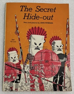 The Secret Hide-Out John Peterson Vintage Paperback Book Scholastic 4th Printing - Picture 1 of 6
