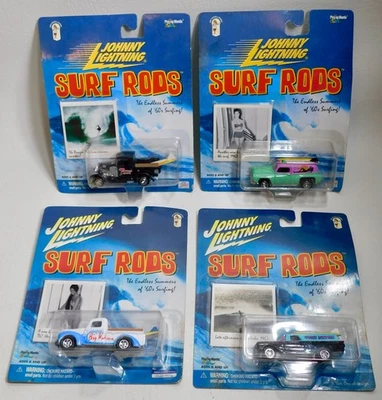 Lote de 4 cañas de surf Johnny Lightning interminables verano de los 60’s coches de surf - Leer Foto 1 de 4