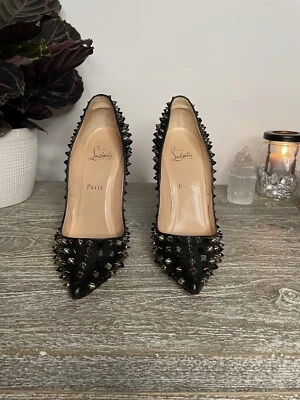 Christian Louboutin Pigalle Spikes 120 - Image 1 of 4