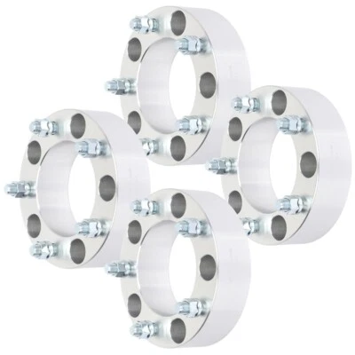 4pcs 2" 5x150 14x1.5 studs wheel spacers For Toyota Tundra Sequoia Land Cruiser Foto 1 de 4