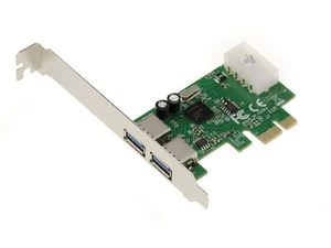 Pci Express Pcie Usb 3.0 Superspeed - 2 Ports / Chipset Nec D720200 - Picture 1 of 3