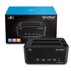 Vantec NexStar TX Dual Bay USB 3.0 Hard Drive Dock (NST-D428S3-BK) - Picture 1 of 4