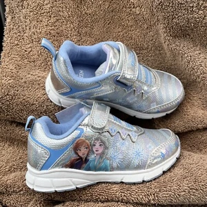 Disney Toddler Girls' Frozen 2 Sneaker Size 8 Light Up NWT - Picture 1 of 7