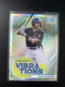Bowman Chrome Virtuosic Vibrations 2022 #VV16 Jordan Lawlar Diamondbacks - Imagen 1 de 2