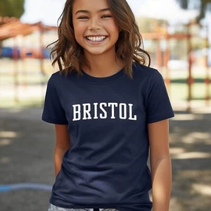 Bristol Shirt for Kids | Bristol Youth T-Shirt | Bristol Tee | Bristol England - Picture 1 of 6