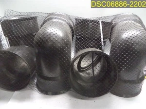 Qty = 4: ADS 8 in. Dw Soil Tight 90 Degree Elbow 0899ST - Picture 1 of 2