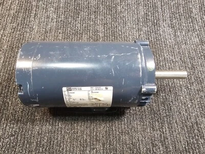 WEG MOTOR 3HP 3450RPM, 56C FRAME, 3PH  208-230/460V, DP ENCLOSURE 15344487 - Image 1 of 4