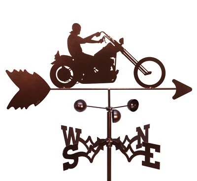 SWEN Products EASY RIDER MOTORCYCLE Steel Weathervane - Image 1 of 2