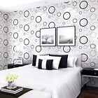 Wall Stickers Diy Wallpaper For Office Circles Pattern Self Adhesive Decals
