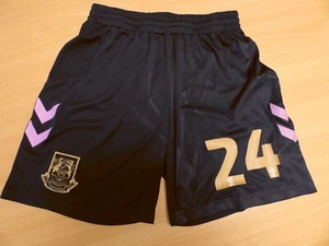 NORTHAMPTON TOWN FC | 24 | RYAN HAYNES | MATCHWORN SHORTS 2022/2023 | Size S - Picture 1 of 3