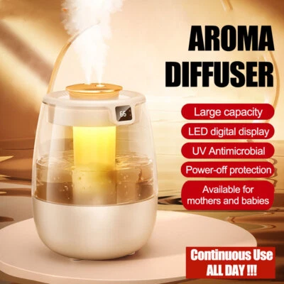 2200ML Aire Humidificador De Vapores Para Hogar Purificador y Difusor De Aromas - Image 1 of 4