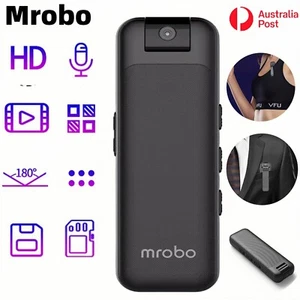 Mini Body Camera Video Audio DV Voice Recorder 1080P HD Night Vision WiFi USB AU - Bild 1 von 7