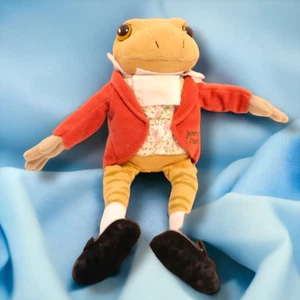 2006 TY UK Beanie FROG-Tale of Mr. Jeremy Fisher-Beatrix Potter - Picture 1 of 3