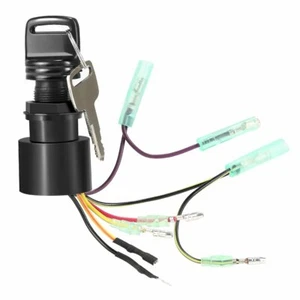 Boat Ignition Key Switch for Mercury Outboard Control Box Motor 87-17009A5 - Foto 1 di 6