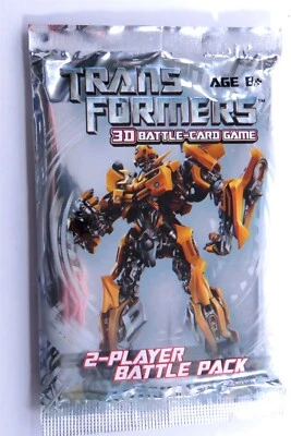 TRANSFORMERS 3D Juego de Cartas de Batalla 2 Jugadores Paquete de Batalla Sellado Booster CSG Foto 1 de 2