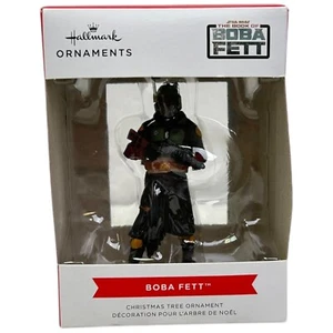 Hallmark Star Wars Boba Fett Chistmas Tree Ornament The Book Of Boba Fett - Picture 1 of 6