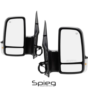 Pair Side Mirror for 2007-2018 Sprinter Van with Power Heated Signal Left+Right - Picture 1 of 9