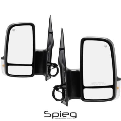 Pair Side Mirror for 2007-2018 Sprinter Van with Power Heated Signal Left+Right - Image 1 of 4