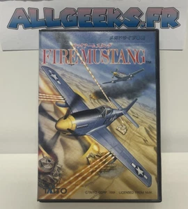 FIRE MUSTANG SEGA MEGADRIVE (MD) NTSC-JAPAN (COMPLETE WITH REG CARD - VERY GOOD - Picture 1 of 7