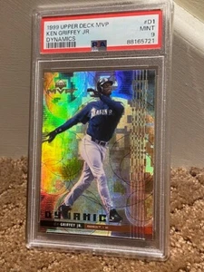 1999 Upper Deck MVP Dynamics Ken Griffey Jr PSA 9 #D1 Insert Card NEW CASE - Picture 1 of 1