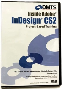 Szkolenie oparte na projektach InDesign CS2 / wewnątrz Adobe DMTS (DVD 2006) Darmowa wysyłka! - Zdjęcie 1 z 3