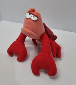 Vintage Walt Disney World Sebastian The Little Mermaid Small Plush Red Crab 17c - Picture 1 of 4