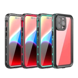 For iPhone 15 14 13 Pro Max XS Case Waterproof Shockproof Cover - Photo 1 sur 46