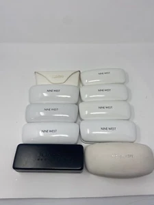 Lot (46) Designer Sunglasses Eyeglasses Cases Only bebe Calvin Klein Etc - Picture 1 of 5