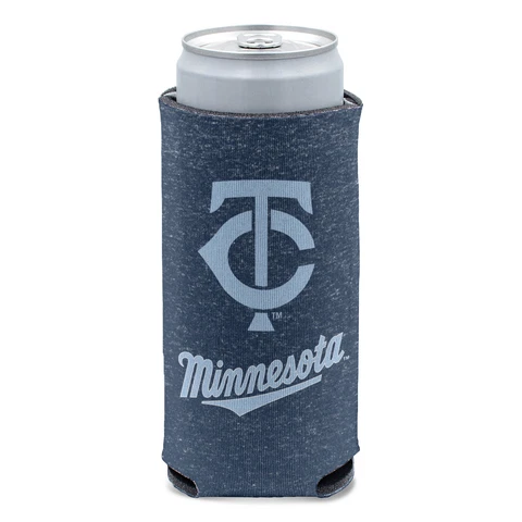 WinCraft Minnesota Twins 12oz. Team Logo Slim Can Cooler Cover