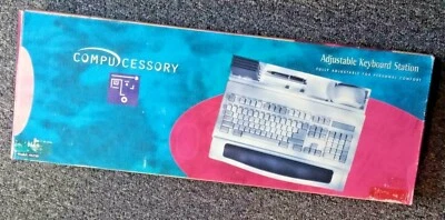 Compucessory Fully Adjustable Keyboard Station for Personal Comfort - New - Image 1 of 3