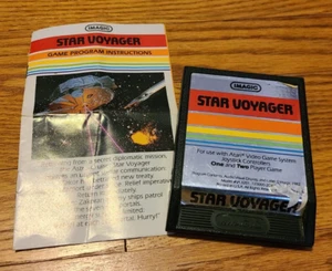 Videojuego de arcade imaginario Star Voyager ia 3201 Atari 2600 con manual - sin probar - Imagen 1 de 16