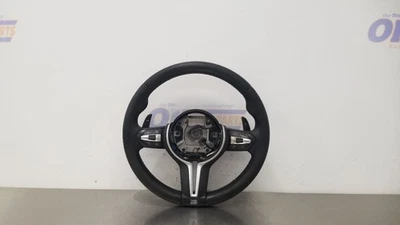 16 BMW M4 F83 STEERING WHEEL BLACK LEATHER  - Image 1 of 4