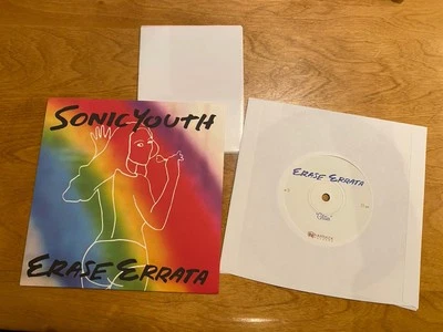 Sonic Youth / Erase Errata Mariah Carey 2003 U.S. 7" 33 1/3 w/ Poster - Изображение 1 из 4