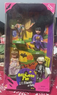 Mattel Halloween Fun Li'l Friends of Kelly 1998 set de regalo target edición especial Foto 1 de 2