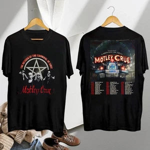 Mötley Crüe Announces 2026 North American Tour T-shirt - Picture 1 of 1