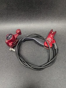 Magura Marta hydraulic disc brake Set Carbon Lever Red Rear 5.5' - Picture 1 of 8