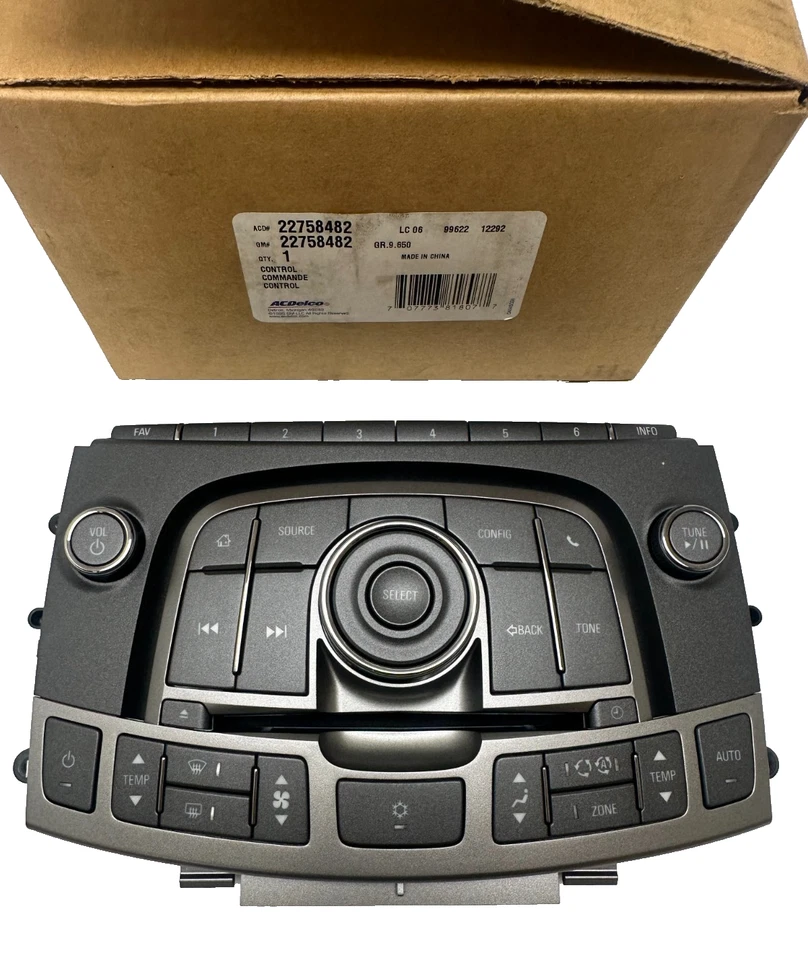 OEM AC Control Panel Radio Player AM FM CD MP3 For 2012-2013 Buick LaCrosse 2.4L - Imagem 1 de 4