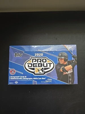 2020 TOPPS PRO DEBUT BASEBALL HOBBY BOX FACTORY SEALED NEW - Image 1 of 3