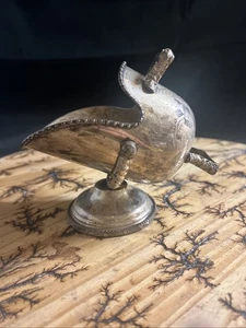 Winchester Sugar Scuttle Victorian England Silver Plated Copper ￼8” NO SCOOP VTG - Picture 1 of 7