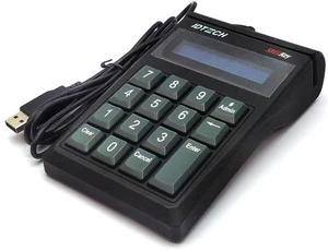 ID Tech SREDKey KeyPad with Encrypted MagStripe Card Reader IDT-534833TEB - Picture 1 of 5