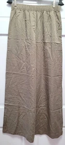 Wilfred Aritzia Women's 100% Lyocell Silky Soft Wide Leg Pants - Olive Green - S - Picture 1 of 5