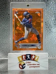 OTTO LOPEZ 2022 Topps Chrome Orange Sapphire RC /25 SSP Blue Jays #422 - Picture 1 of 10