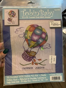 NOS Vintage Cross Stitch Kit For Baby - Picture 1 of 5